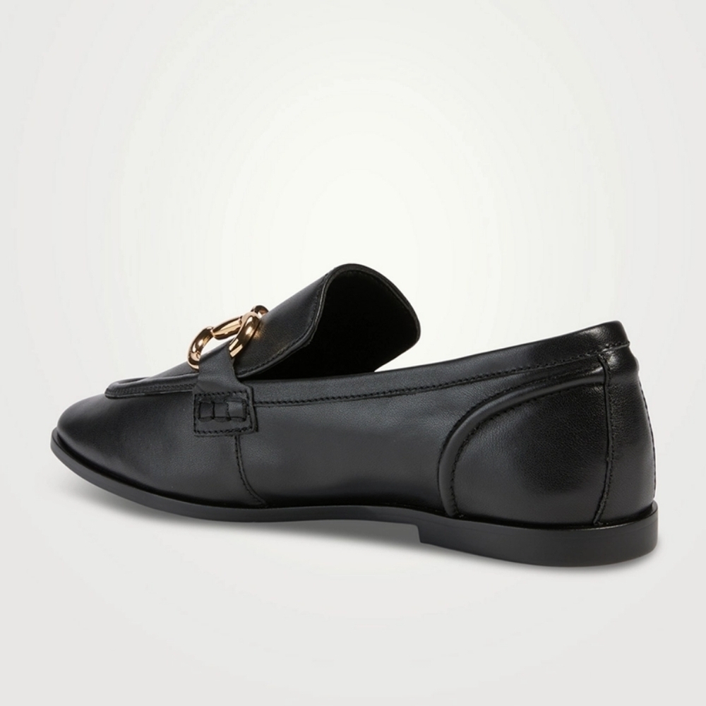 Jeffrey Campbell Velviteen Loafer Black Leather - Picture 6 of 10